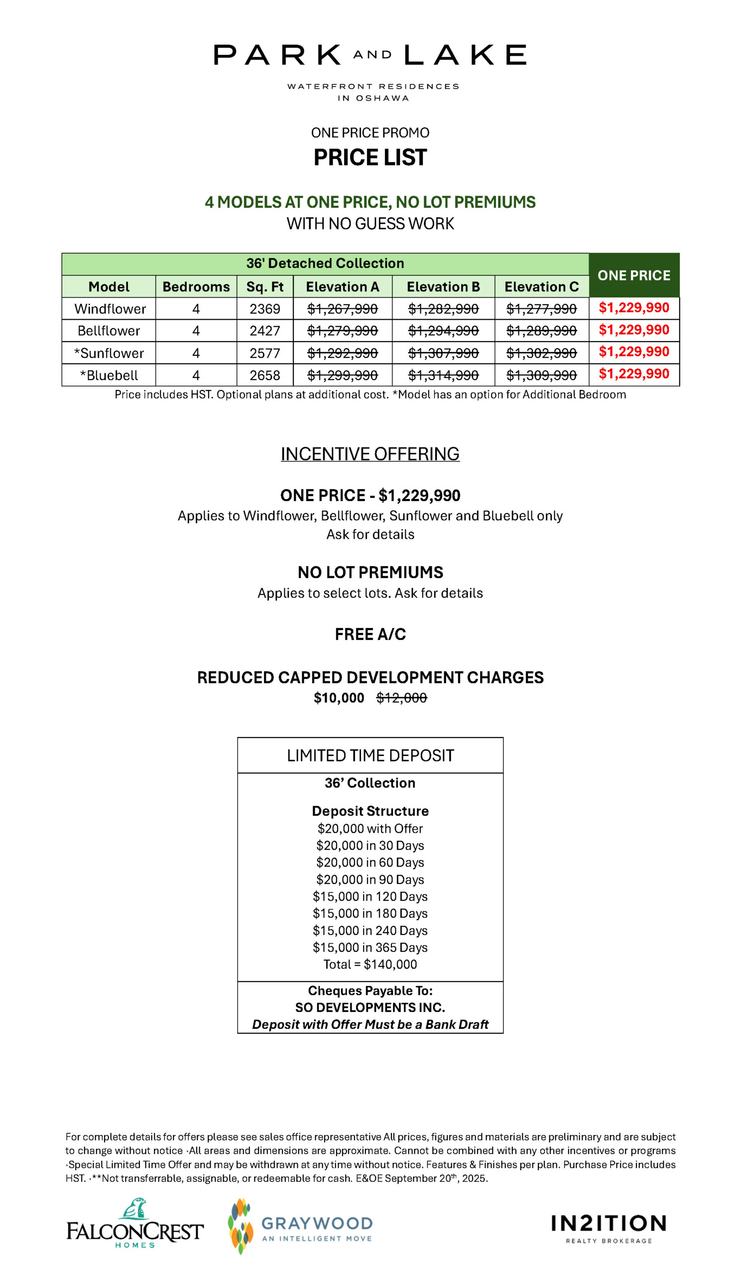 Price List